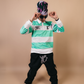 YVNG™ SILKY RUGBY SHIRT - SEA GREEN