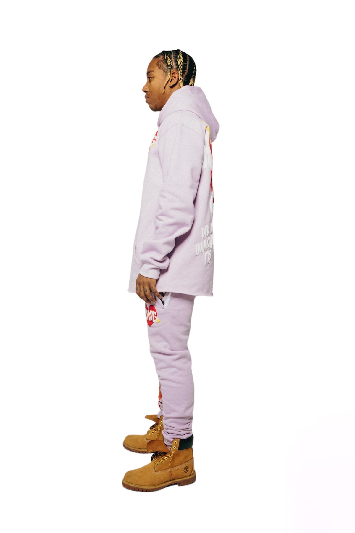 YVNG™ ERA SWEATPANTS - PINK
