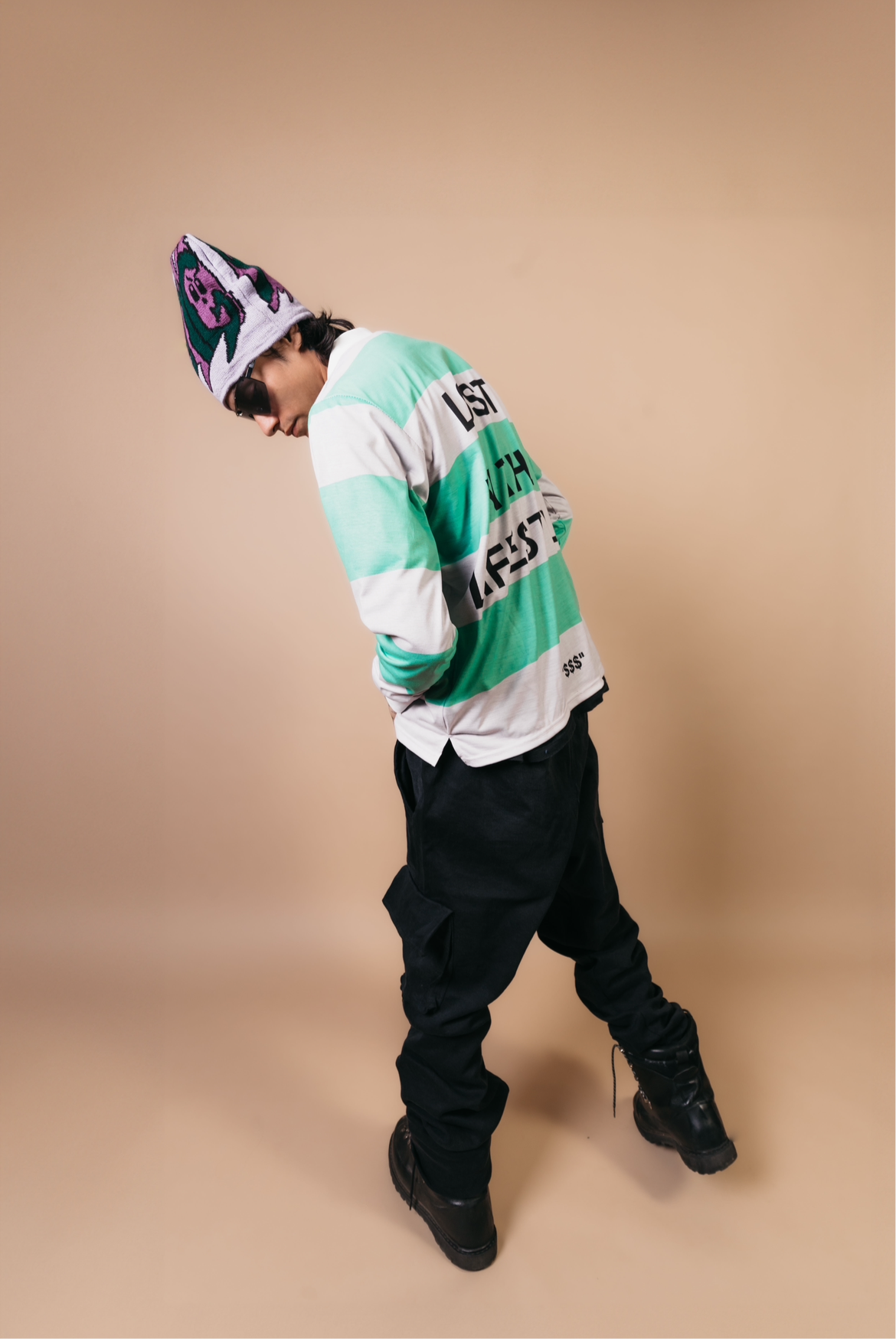 YVNG™ SILKY RUGBY SHIRT - SEA GREEN