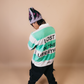 YVNG™ SILKY RUGBY SHIRT - SEA GREEN