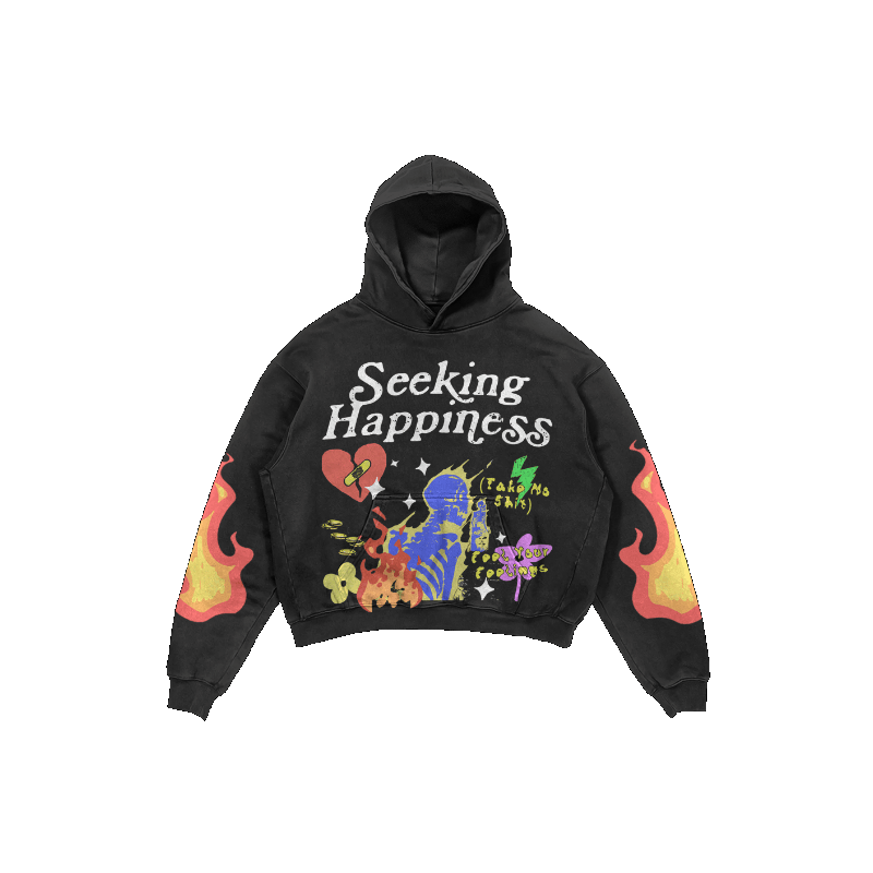 À la recherche du bonheur Sweat à capuche