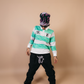 YVNG™ SILKY RUGBY SHIRT - SEA GREEN